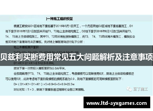 贝兹利买断费用常见五大问题解析及注意事项