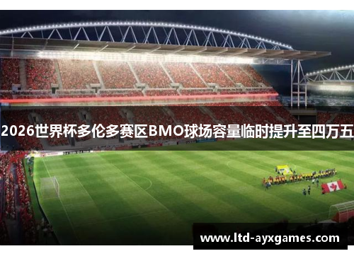 2026世界杯多伦多赛区BMO球场容量临时提升至四万五